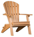 4 Season Cedar Foldable Adirondack Chair with Cup Holder R435466