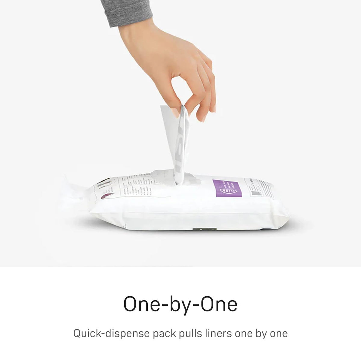 200 Count White Drawstring Kitchen Trash Bags K1525