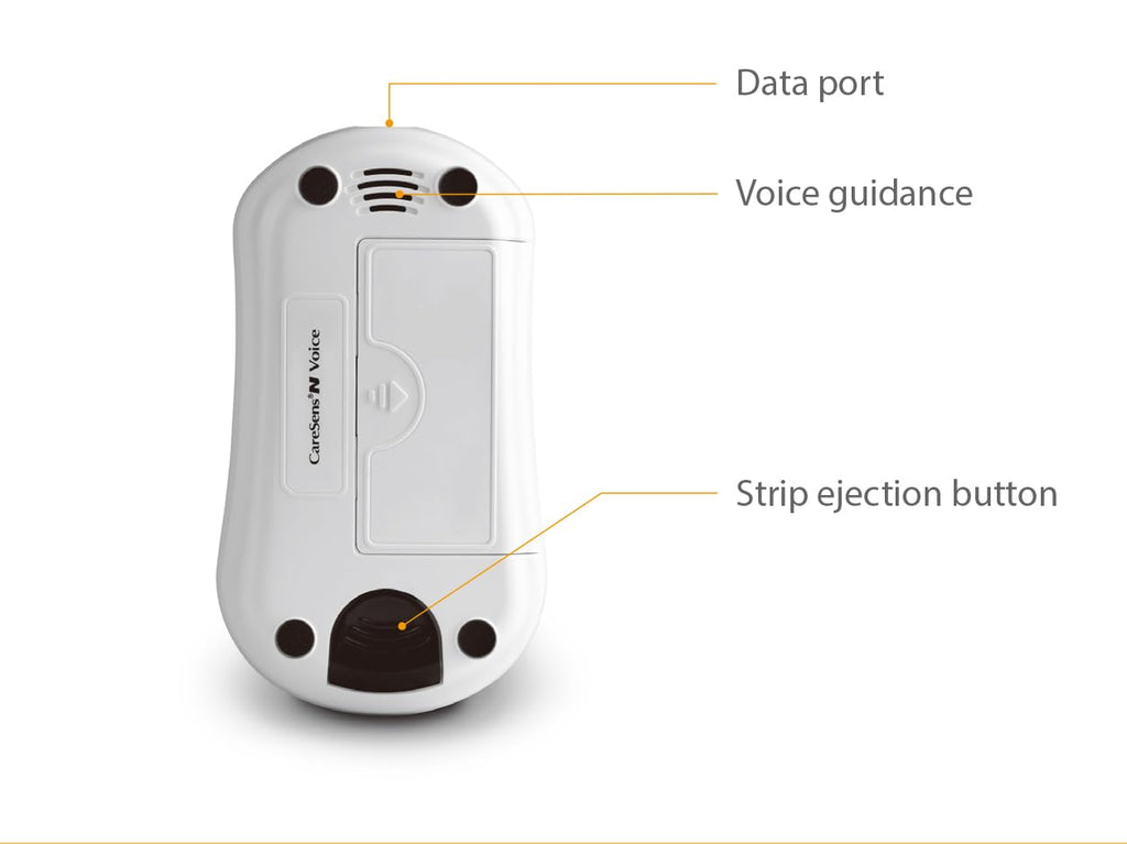 Blood Glucose Monitoring System with Talking Meter, 300 Test Strips, 100 Lancets, Lancing Device and Carrying Case M436032