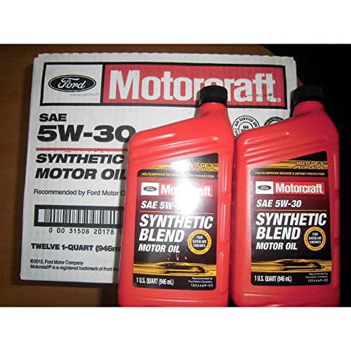 5W30 Synthetic Blend Motor Oil 12 Quarts G8027