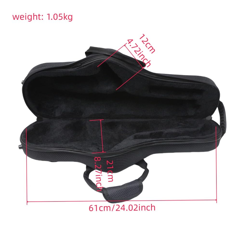 Black Alto Saxophone Case R65842