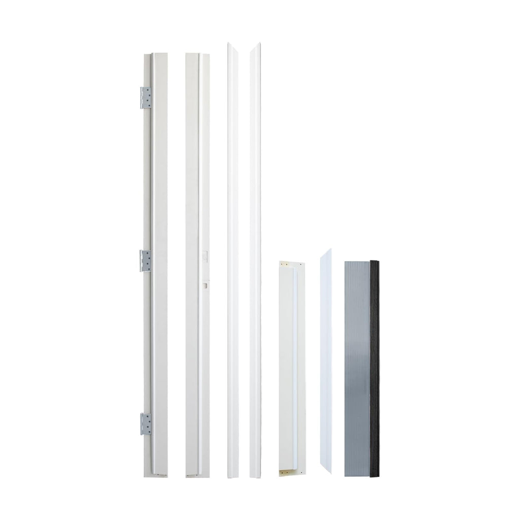 36 x 80 Smooth Fiberglass Entry Door with Brickmould Q249306