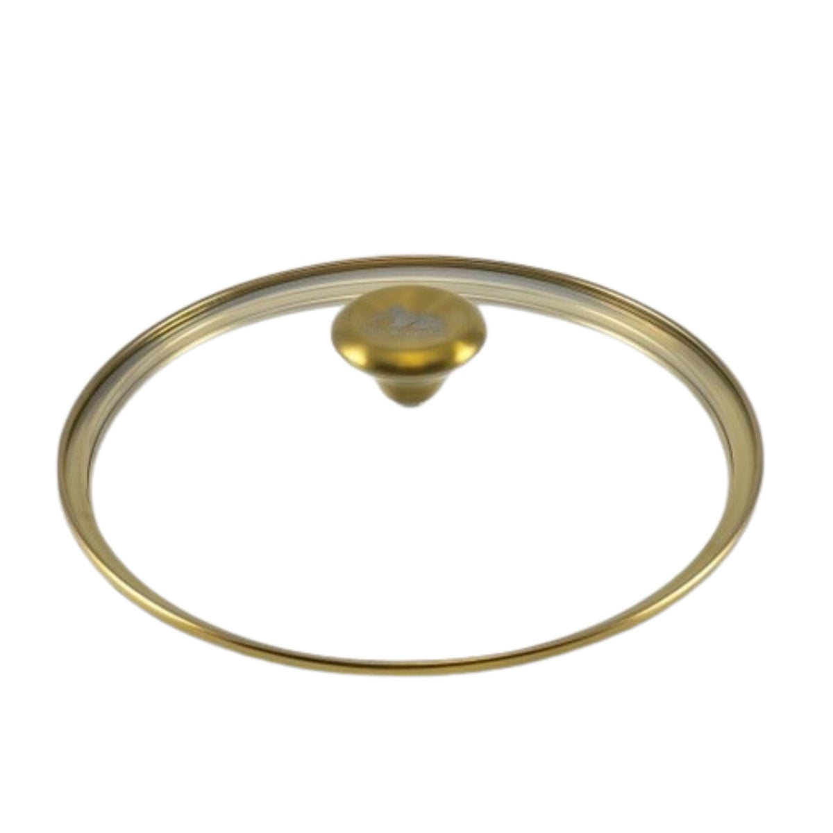 10" Tempered Glass Lid with Steam Vent & Stainless Steel Rim D704164