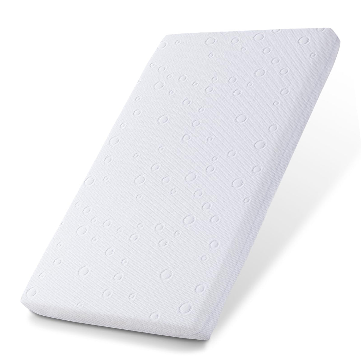Baby Bassinet Mattress, 42" x 24" x 2" Dual Sided Gel Memory Foam with Removable Cover A308