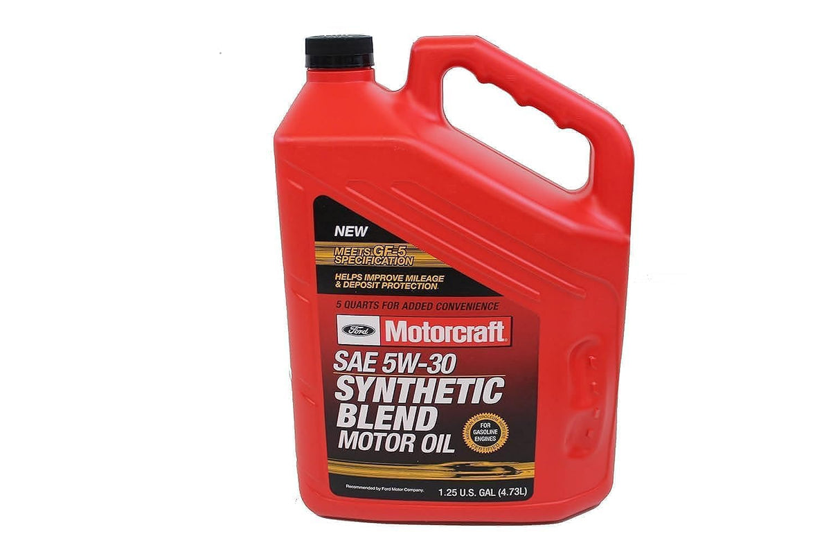 SAE 5W-30 Synthetic Blend Motor Oil 5 Quart E81928