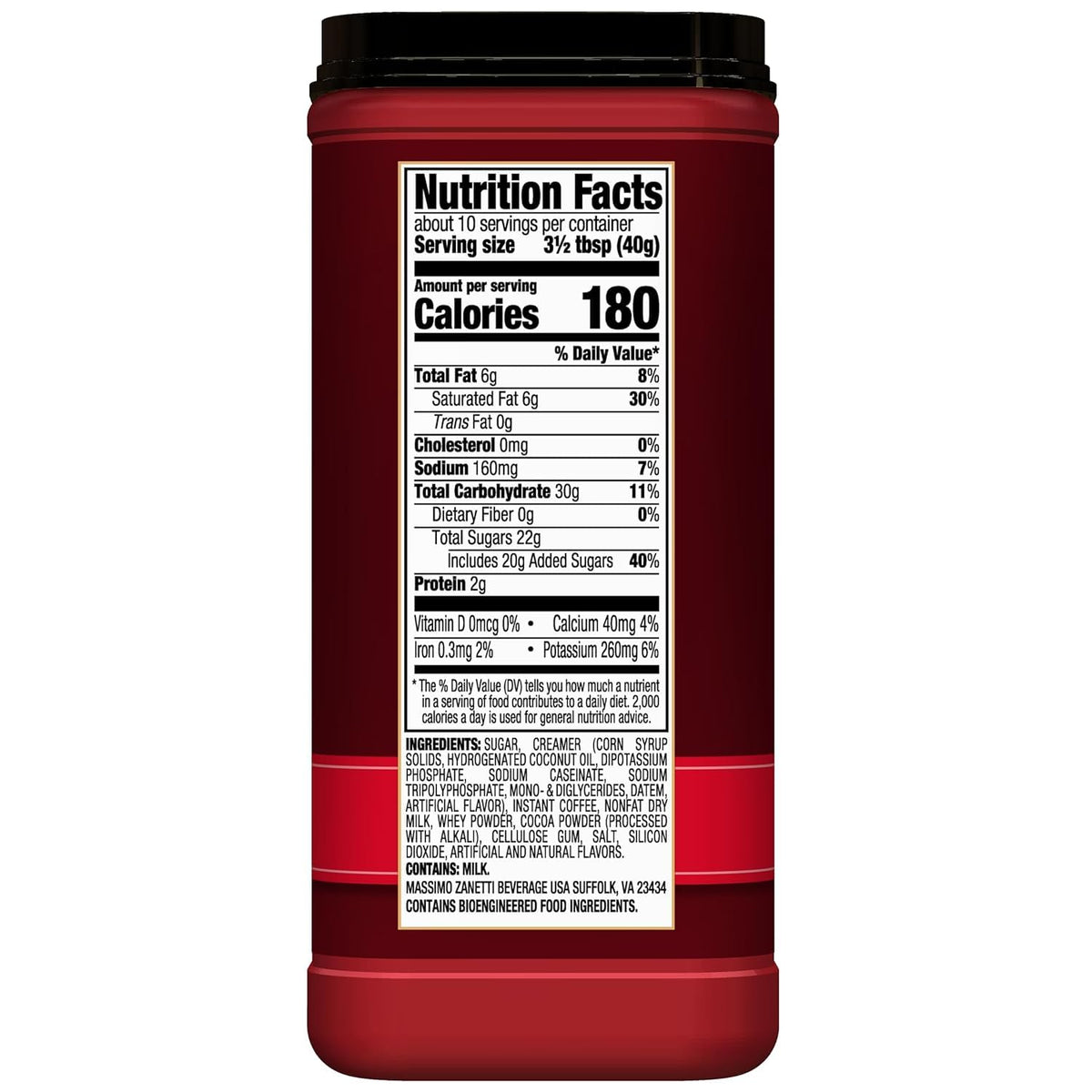 Cappuccino Mix 14 oz S3822