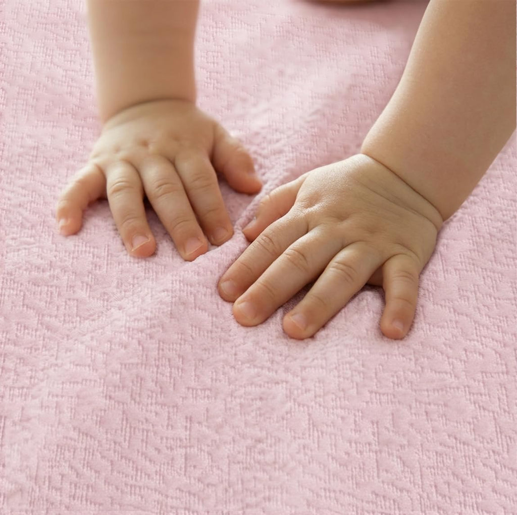 Mini Crib Mattress 2-Stage Firmness 38x24x4 Inch P94849