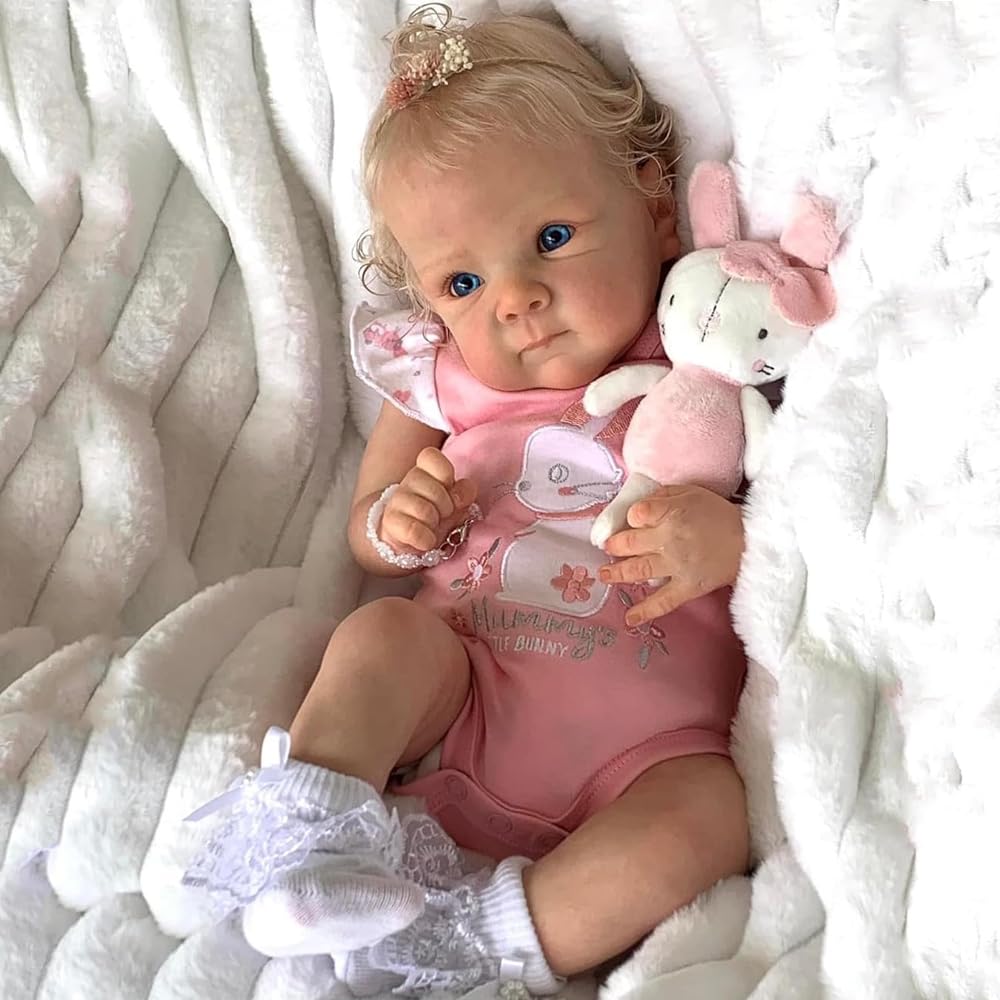 18 inch Silicone Full Body Vinyl Reborn Baby Dolls X982
