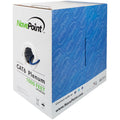 Cat6 Plenum Blue 1000ft Bare Copper Ethernet Cable Z102