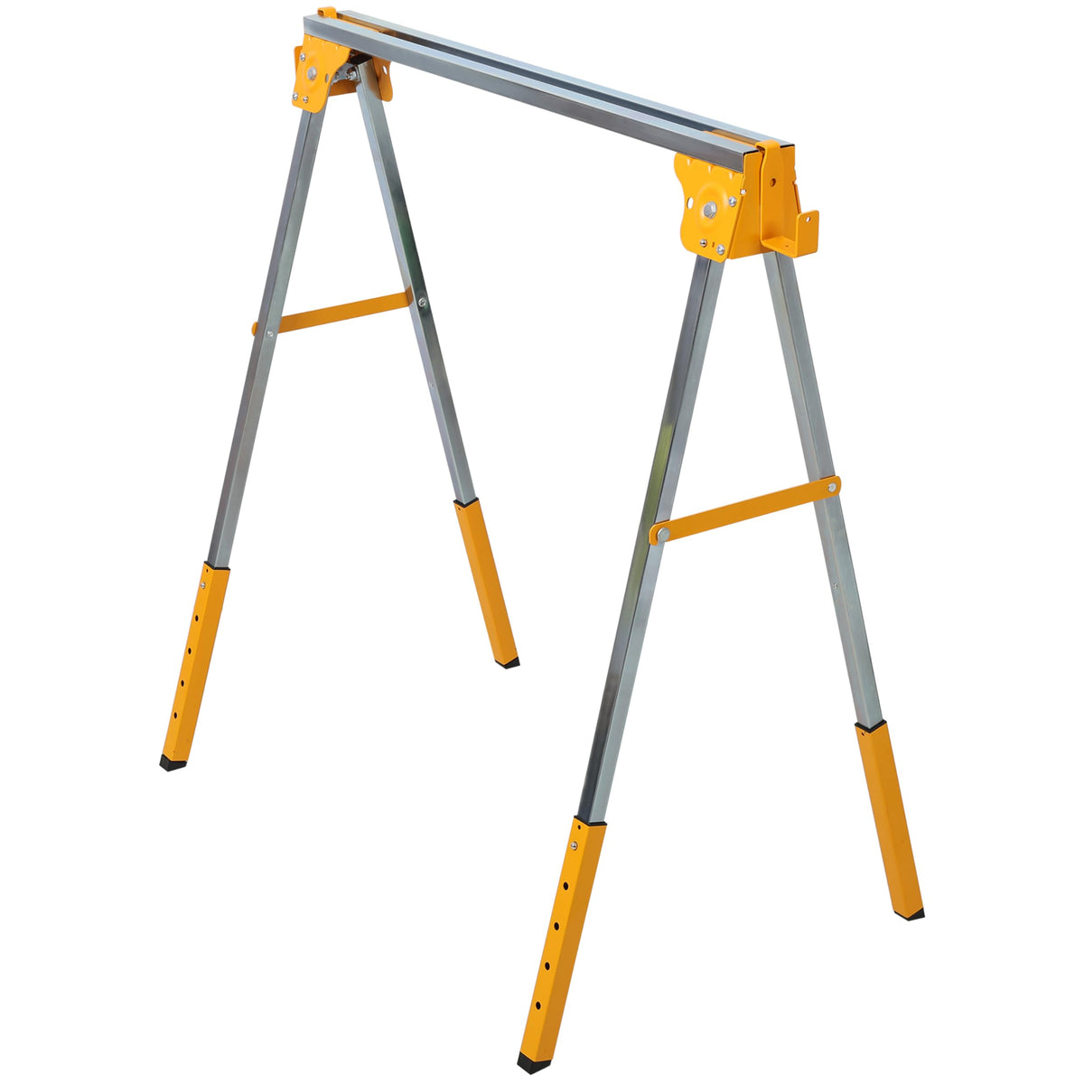 Adjustable Height Folding Steel Sawhorse 2 Pack Q72965