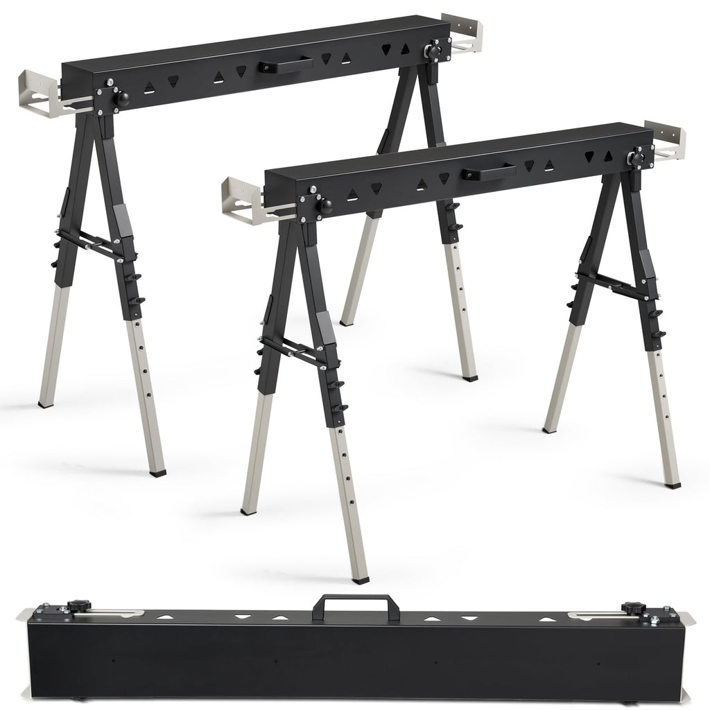 Heavy Duty Folding Sawhorse 2 Pack H438