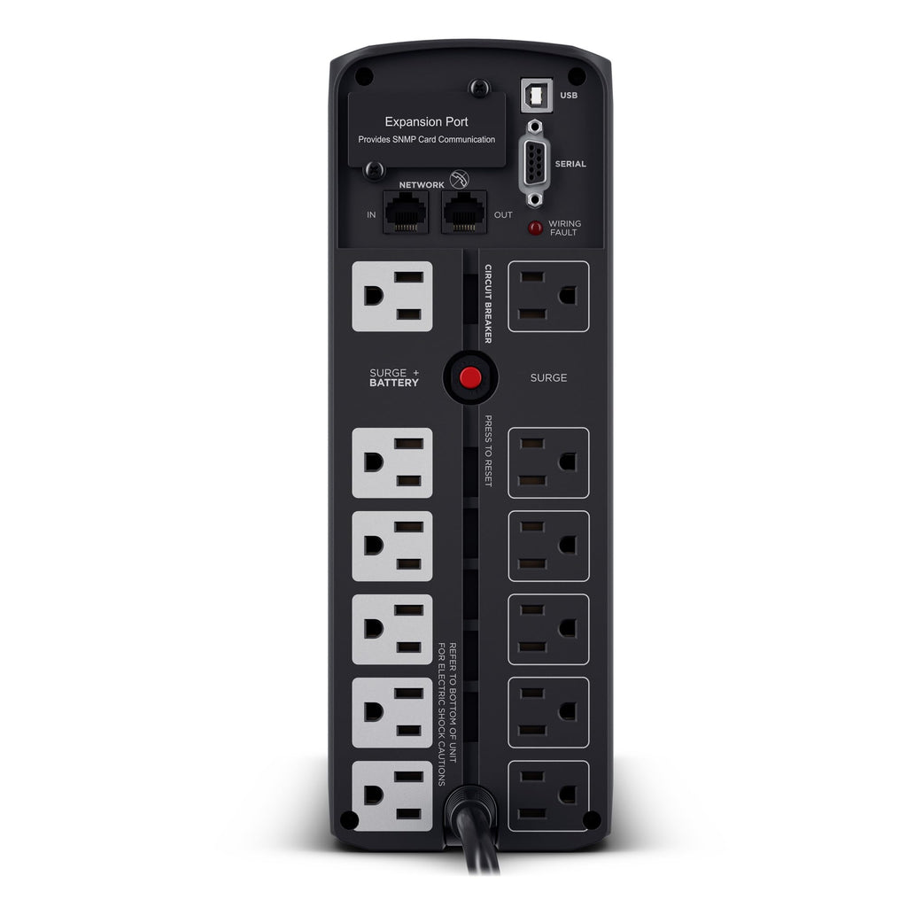 1500VA Sinewave UPS Battery Backup and Surge Protector J614