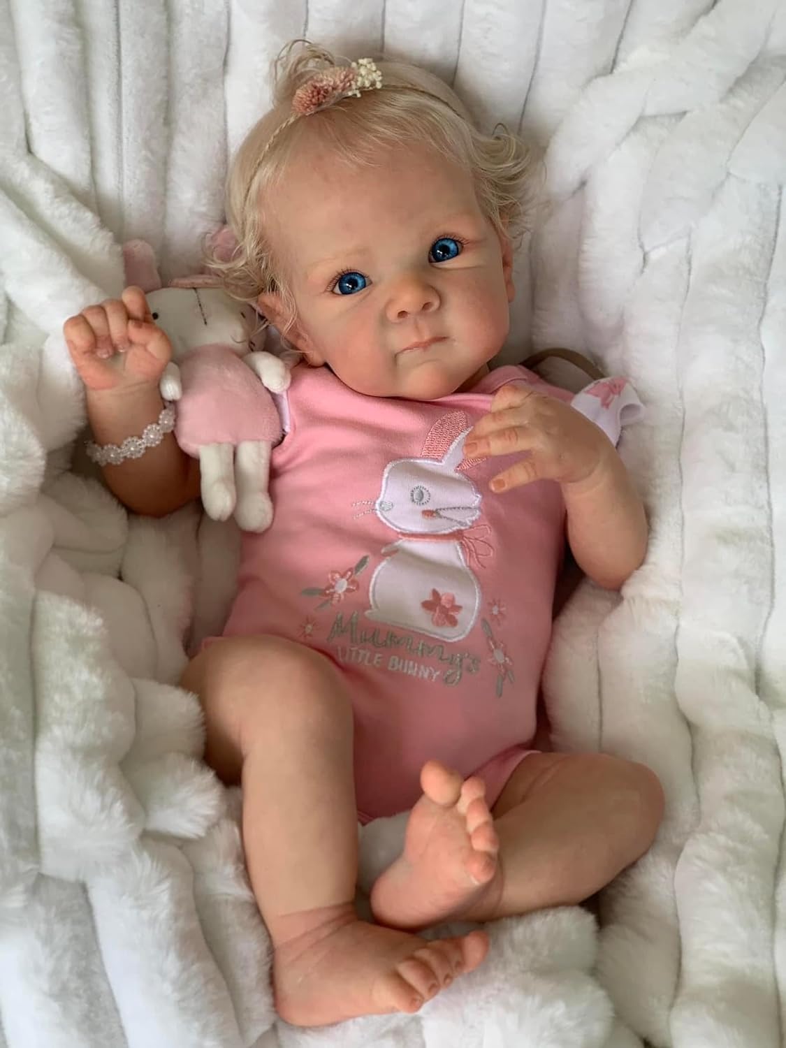 18 inch Silicone Full Body Vinyl Reborn Baby Dolls X982