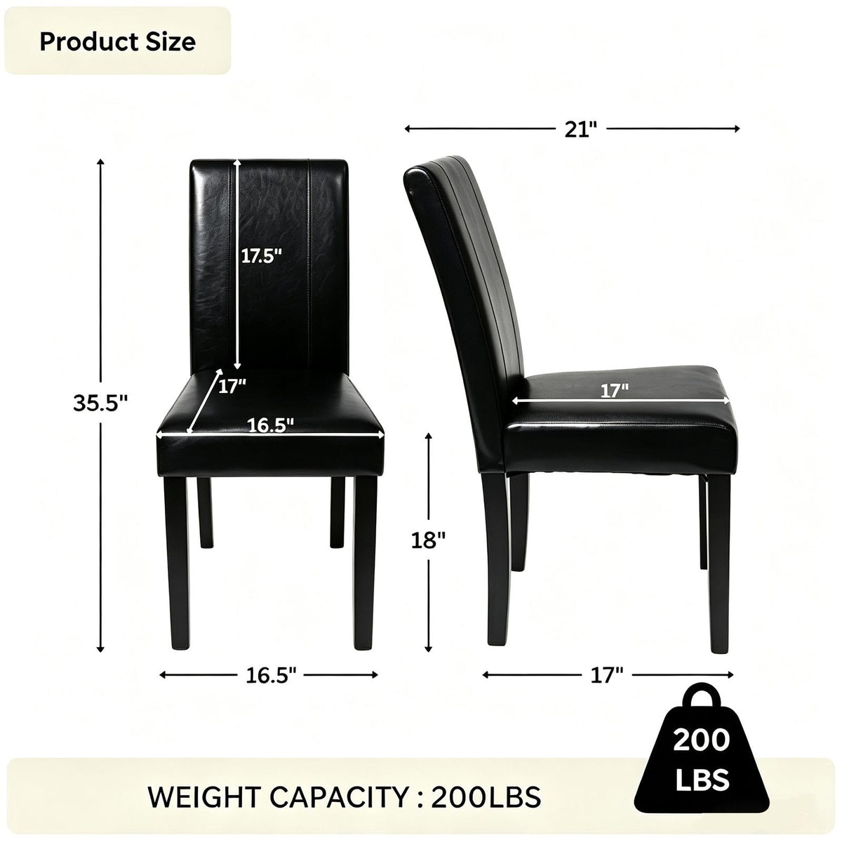 Upholstered Dining Chairs Set of 6 Q317
