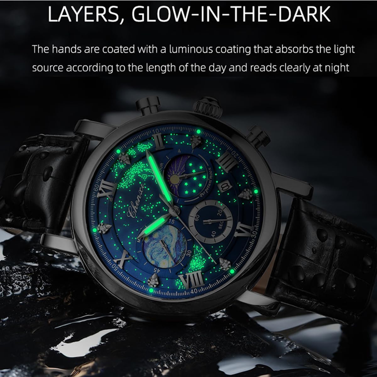 Men Classic Chronograph Analog Watch I4423