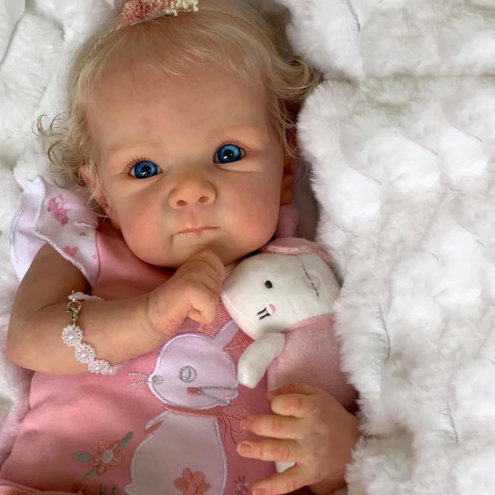 18 inch Silicone Full Body Vinyl Reborn Baby Dolls X982