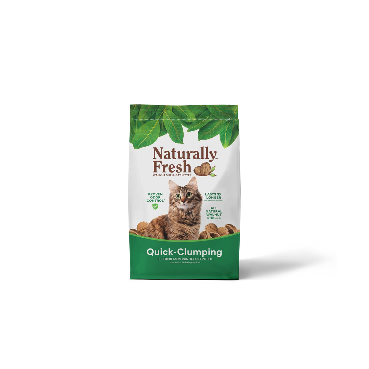 Walnut Shell Unscented Clumping Cat Litter 30 Lbs D60172