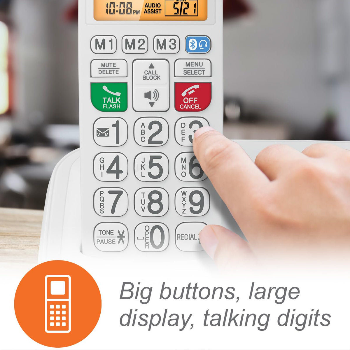 Amplified Corded Cordless Phone R194032