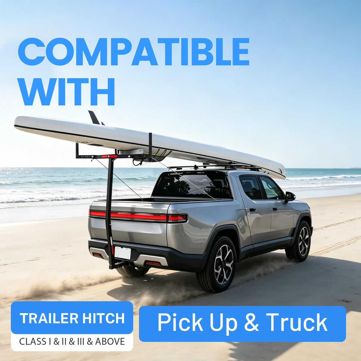 Truck Bed Extender Hitch Mount Extension Rack M711