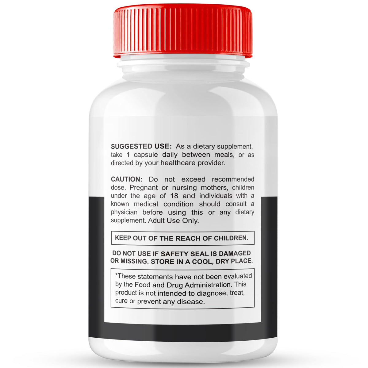 All Natural Supplement Capsules 60 Capsules X40391