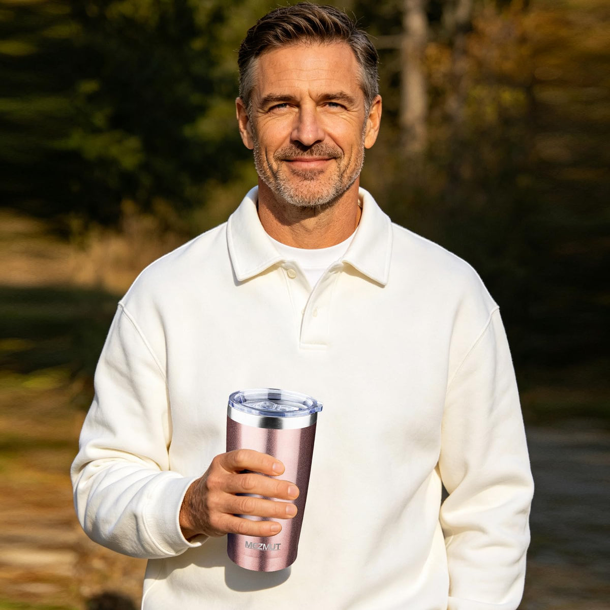 20oz Insulated Tumbler with Lid Straw W6158