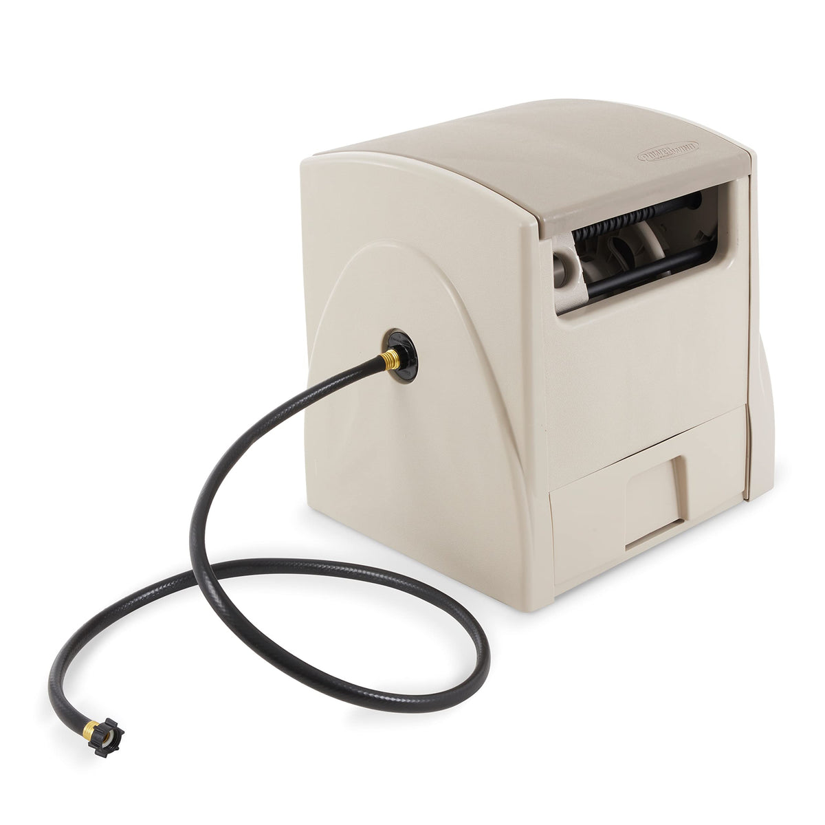 Automatic Rewind Garden Hose Reel, 100 ft. 5/8 in. Vinyl Hose Holder N2642