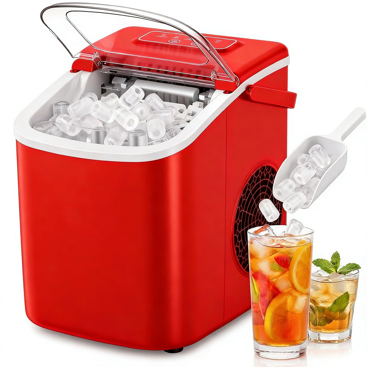Portable Countertop Ice Maker with Self-Cleaning, 26lbs/24H X246456