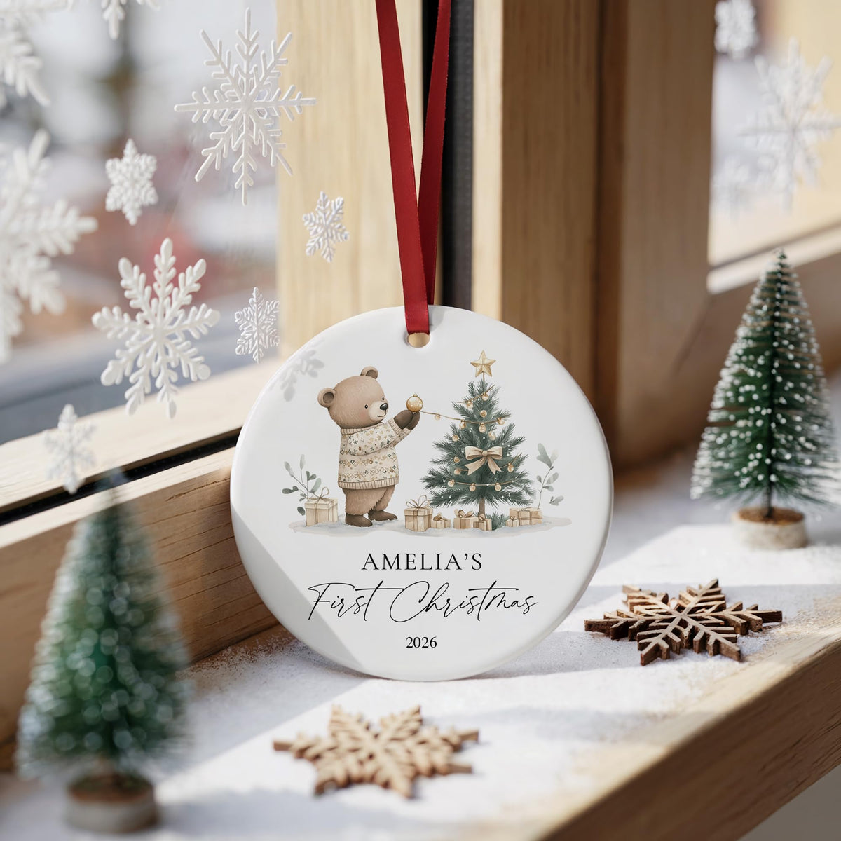 Baby's First Christmas Ornament 2026 I7523