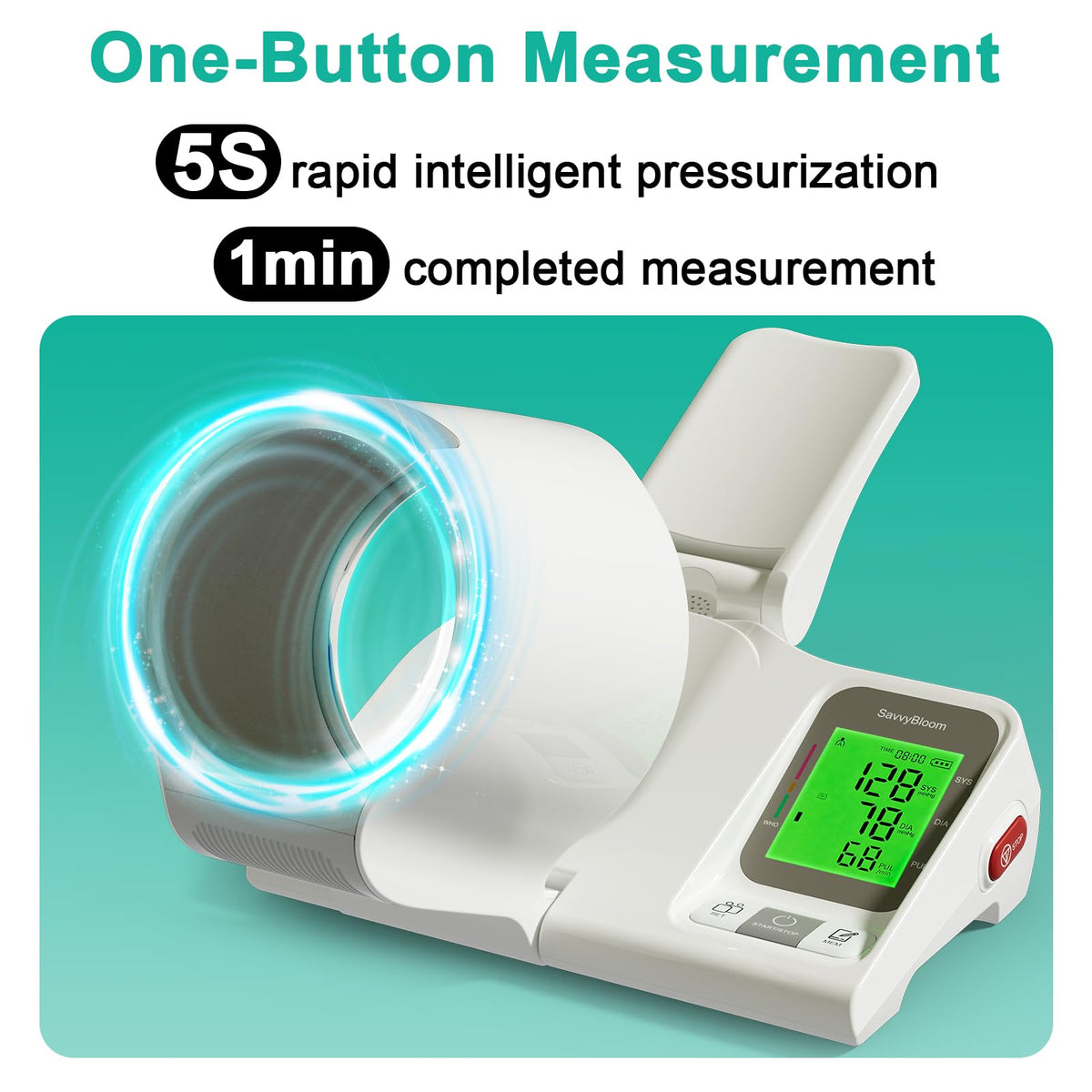 Upper Arm Blood Pressure Monitor XL Cuff Z388550