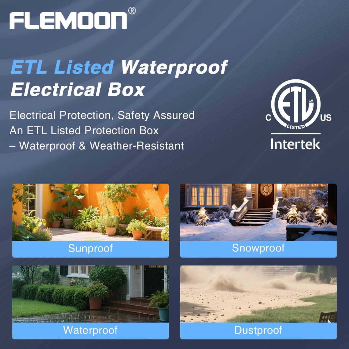 Large IP54 Waterproof Outdoor Electrical Box W52582