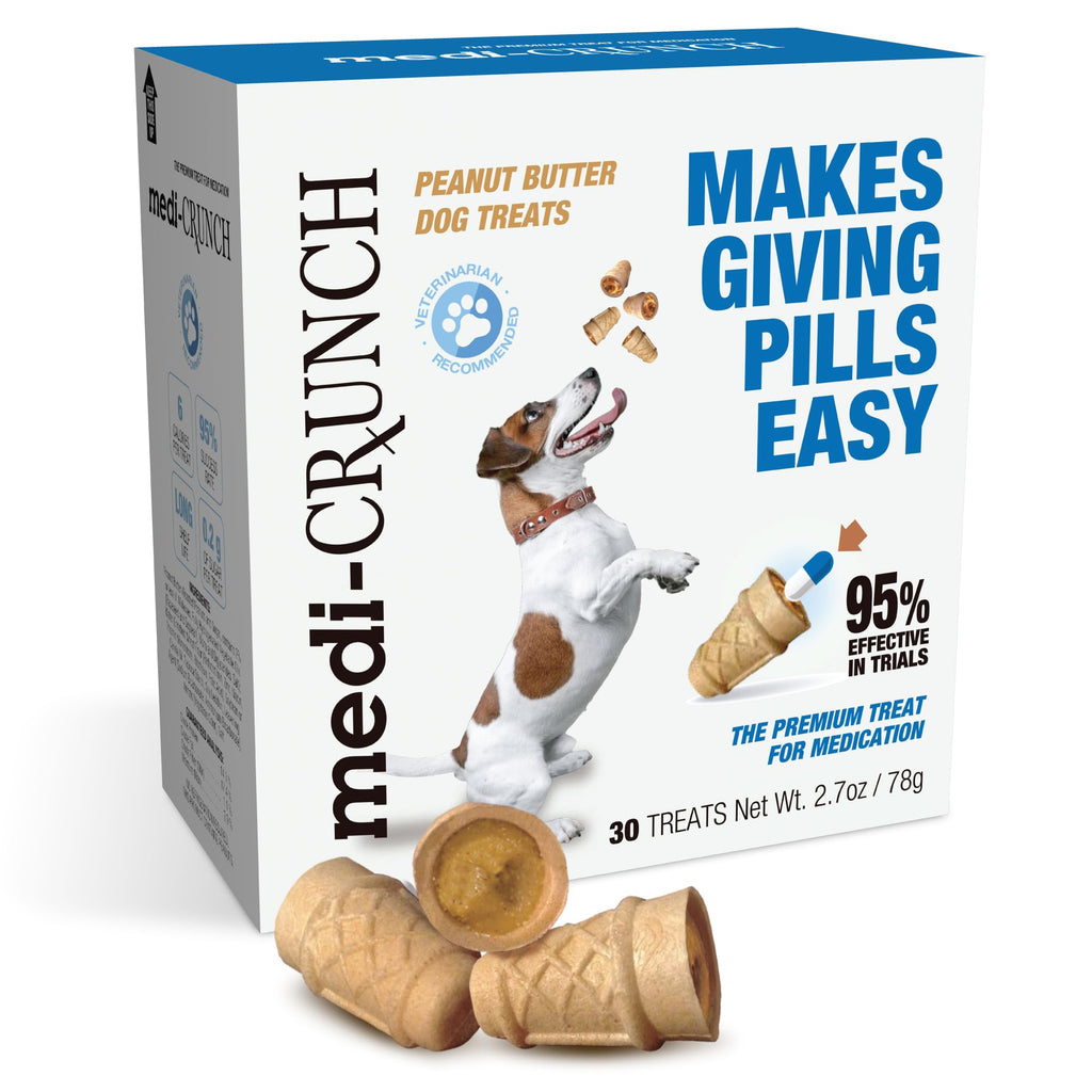 Peanut Butter Dog Pill Treats 30 Count G6794