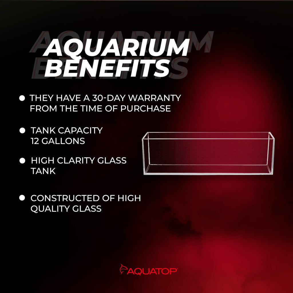 High Clarity Glass 12 gal Fish Tank L16804