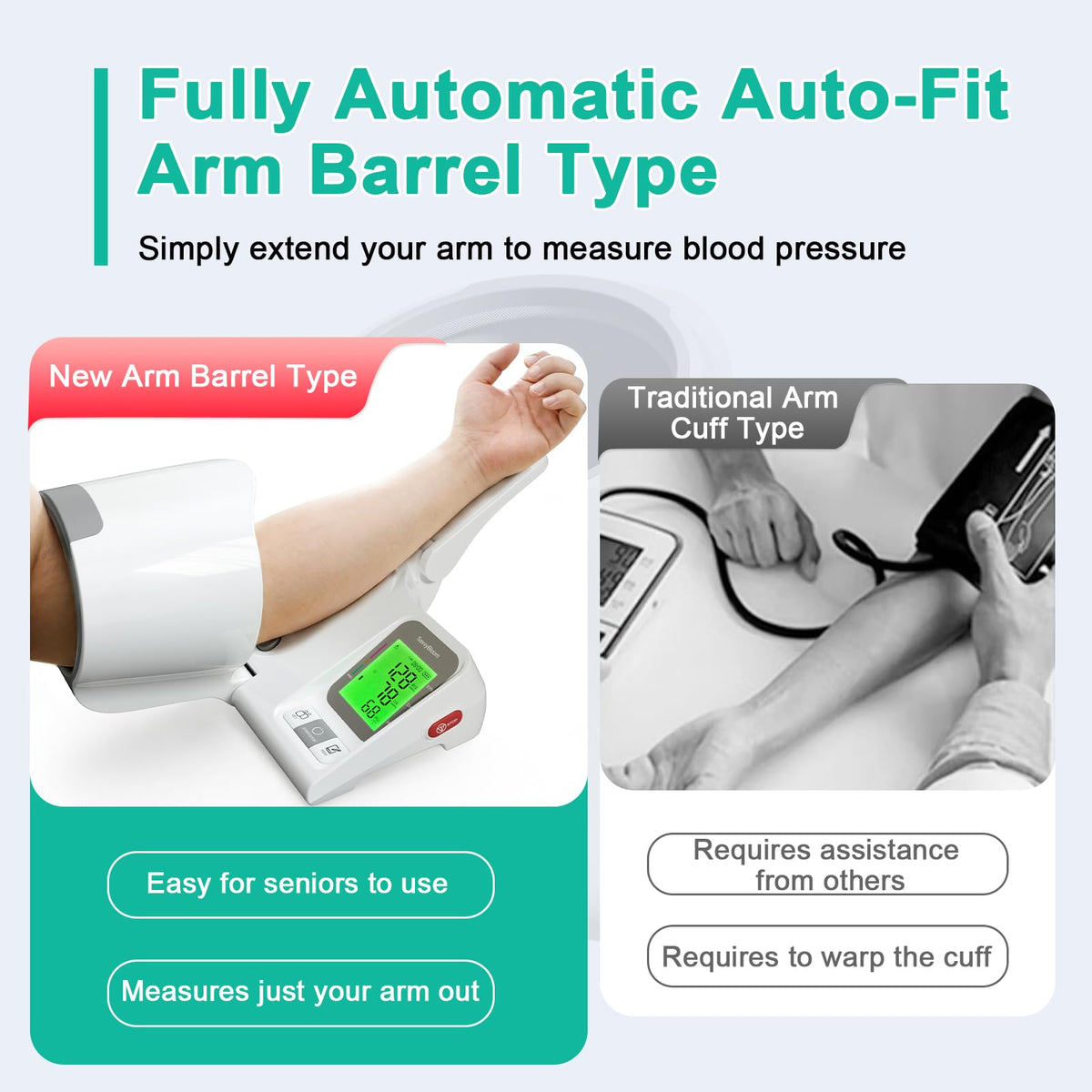 Upper Arm Blood Pressure Monitor XL Cuff Z388550