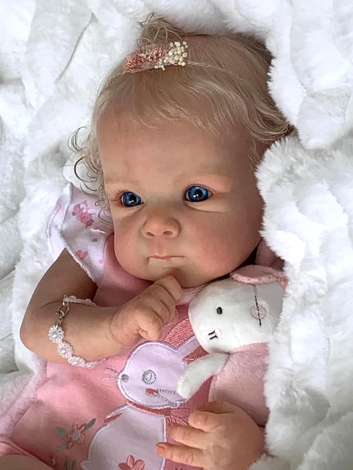 18 inch Silicone Full Body Vinyl Reborn Baby Dolls X982