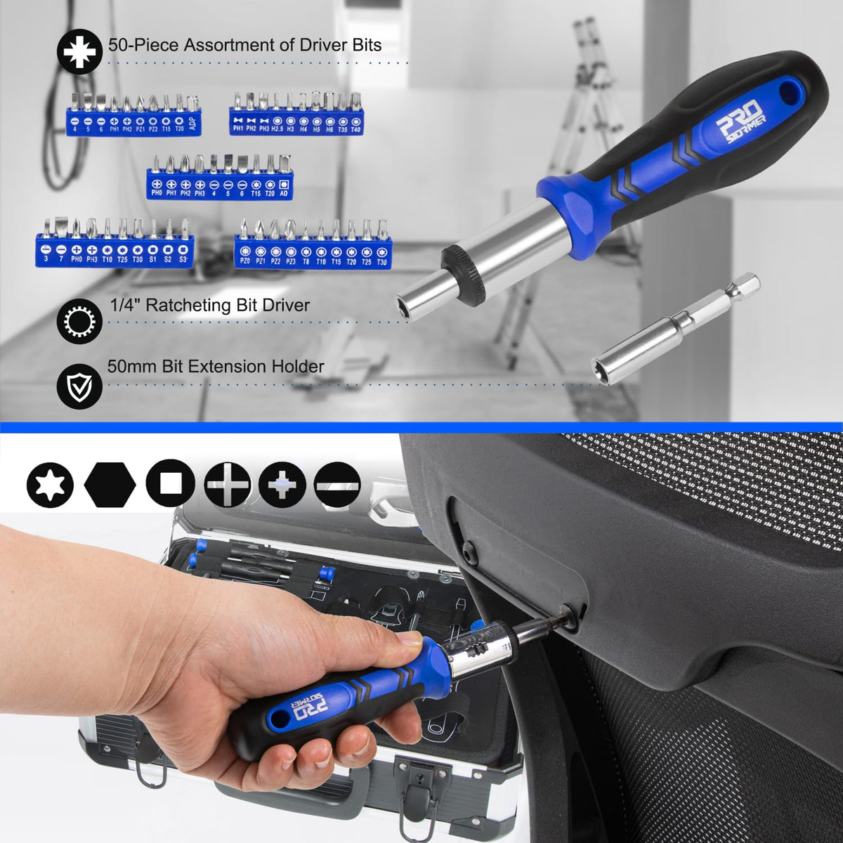259-Piece Household and Mechanic's Tool Set K79656