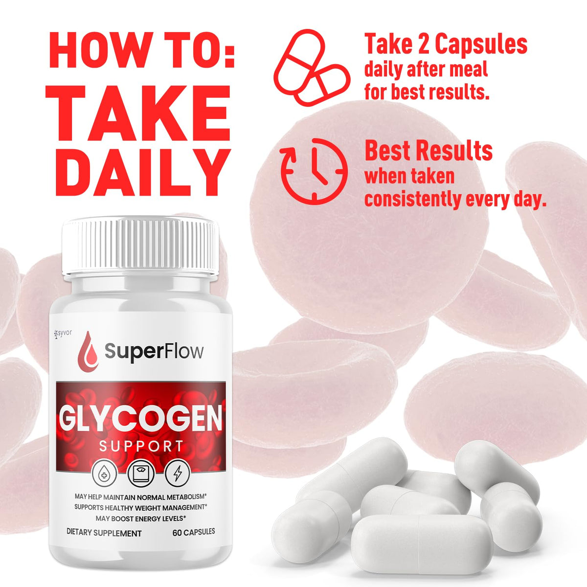 Glycogen Support Supplement Formula 300 Capsules X162802
