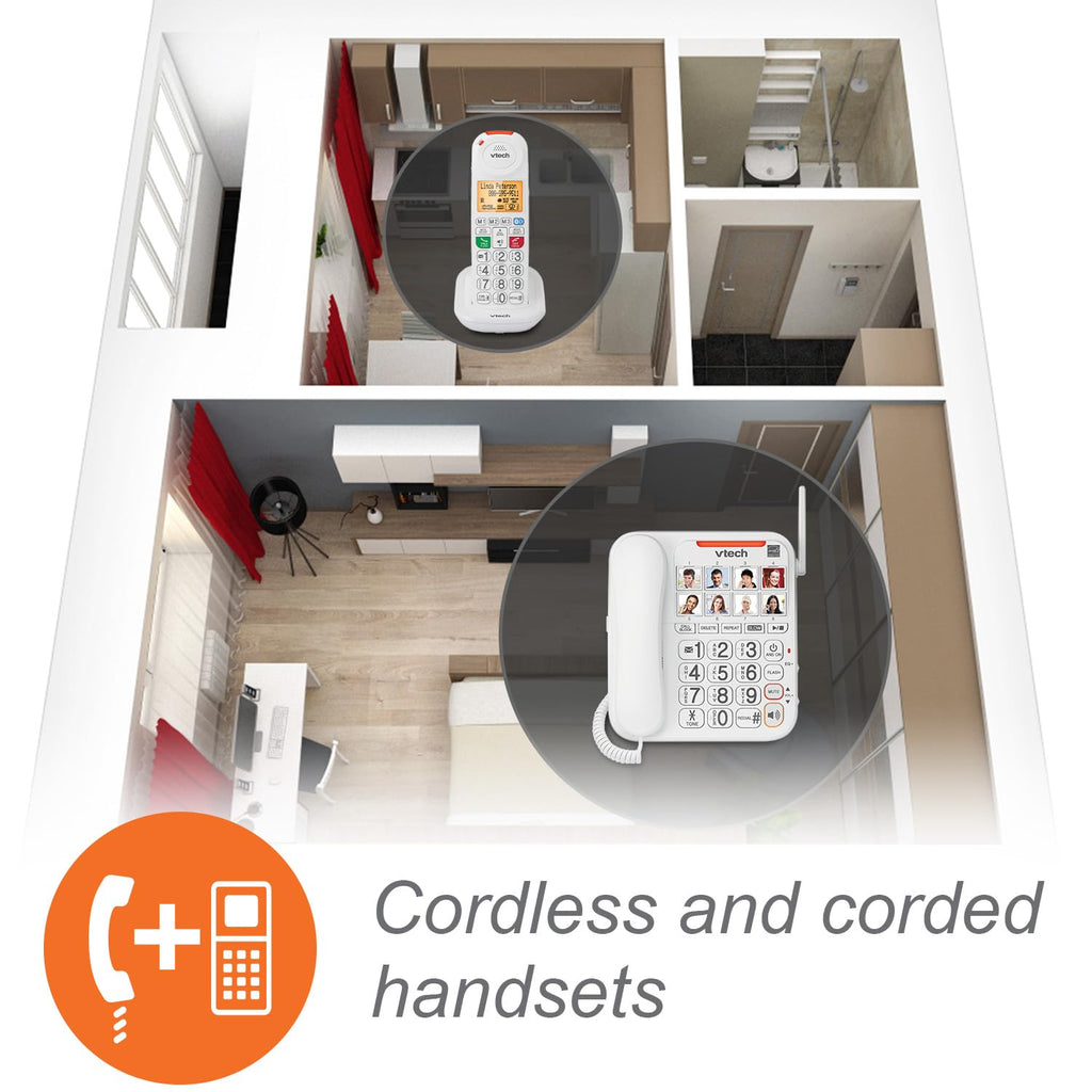 Amplified Corded Cordless Phone R194032