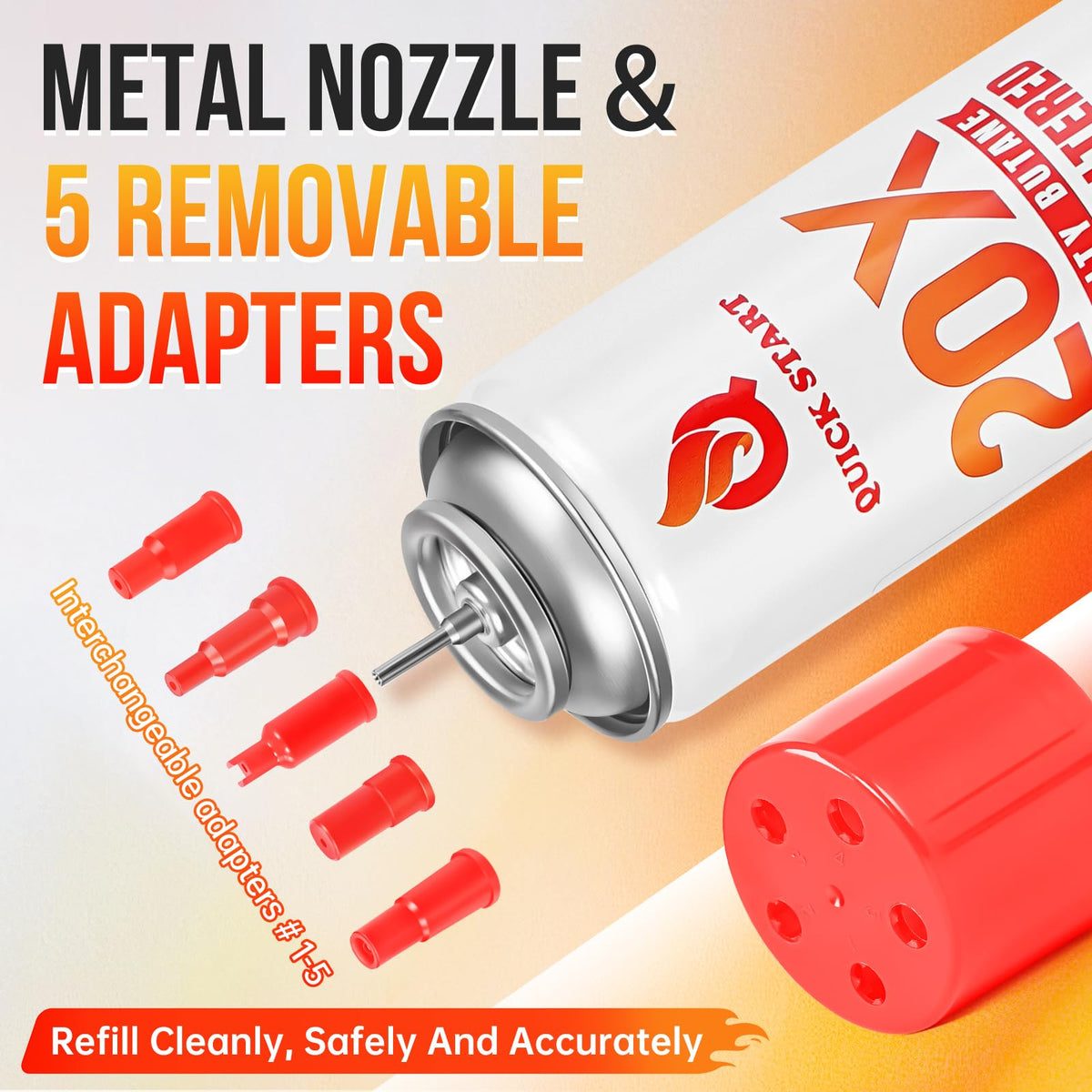 12 Pack Universal Butane Fuel Refill K393969