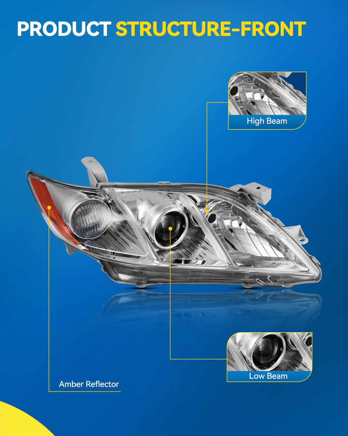 Projector Headlights Assembly X4575
