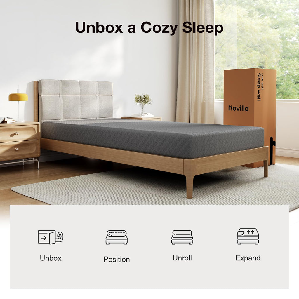 Twin 5 Inch Memory Foam Mattress K18204