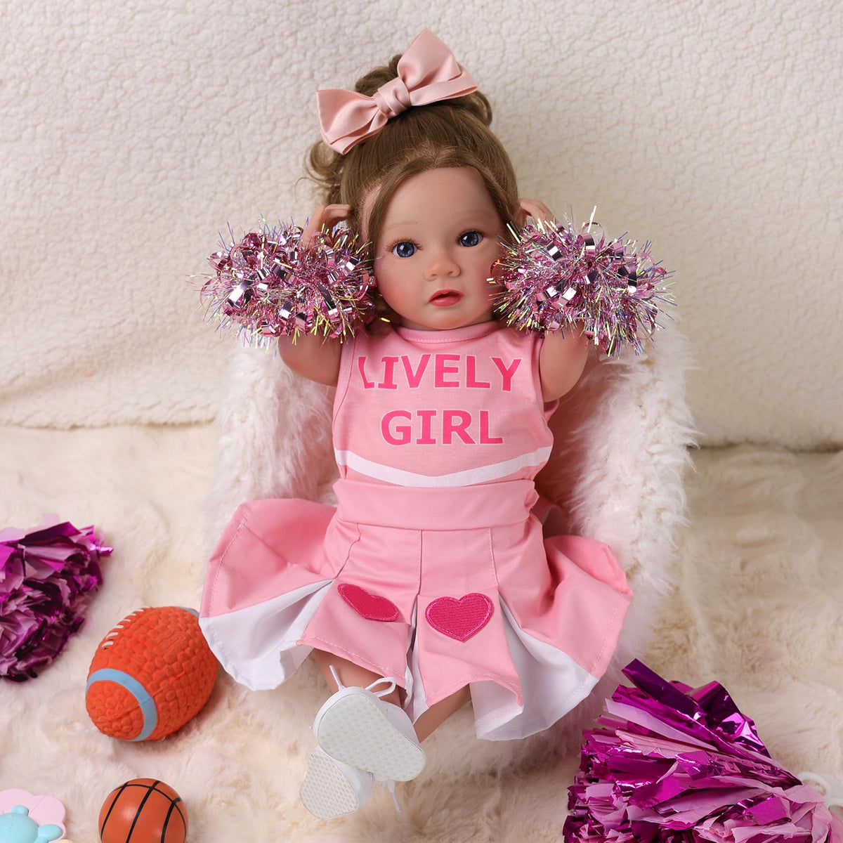 4 Pcs Reborn Baby Doll Clothes Set H7609