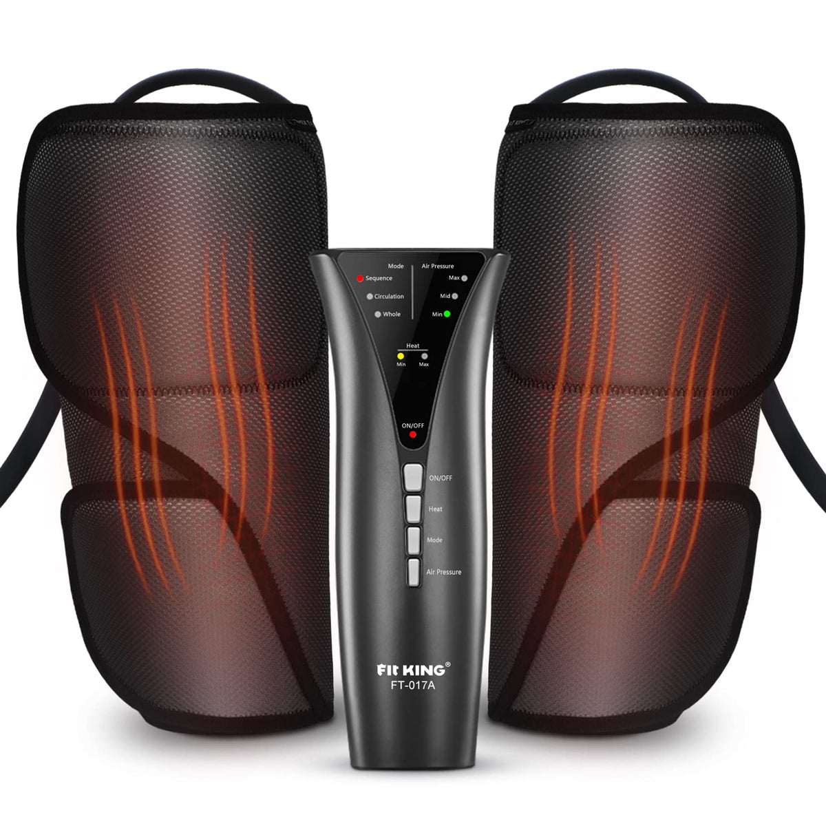 Air Compression Leg Massager with Heat V1062