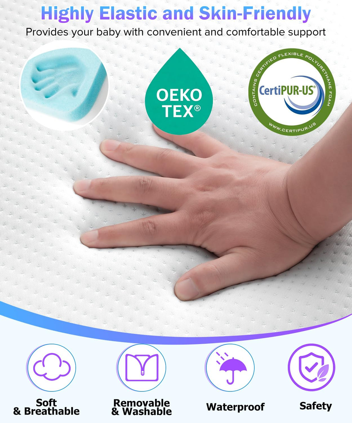 3'' Standard Crib Mattress Y8165