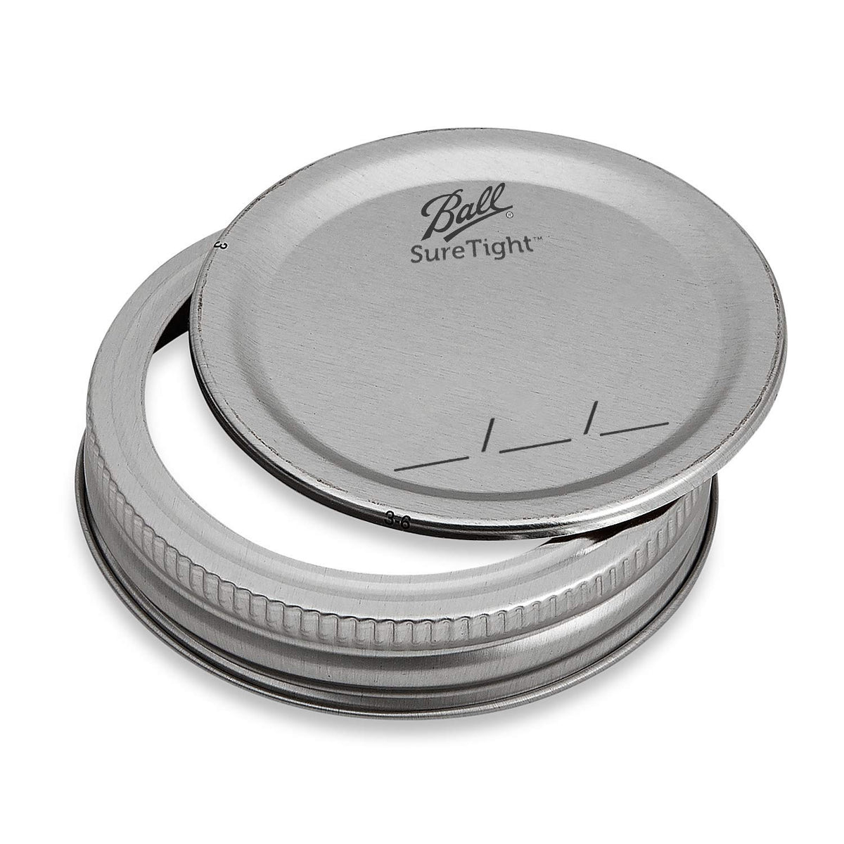 16 oz Regular Mouth Mason Jar with Lids and Bands (12 Units) S863347