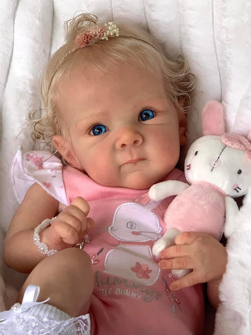 18 inch Silicone Full Body Vinyl Reborn Baby Dolls X982
