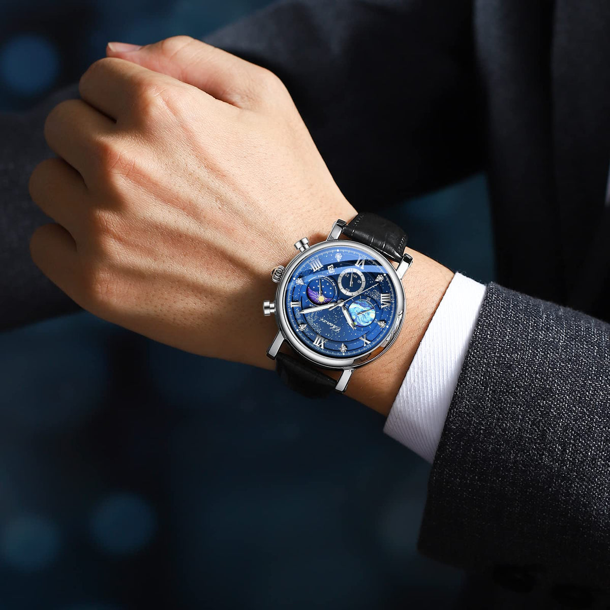 Men Classic Chronograph Analog Watch I4423
