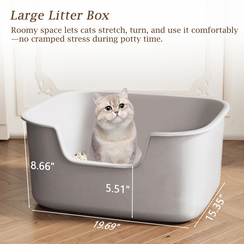 Large High Sides Cat Litter Box E871195