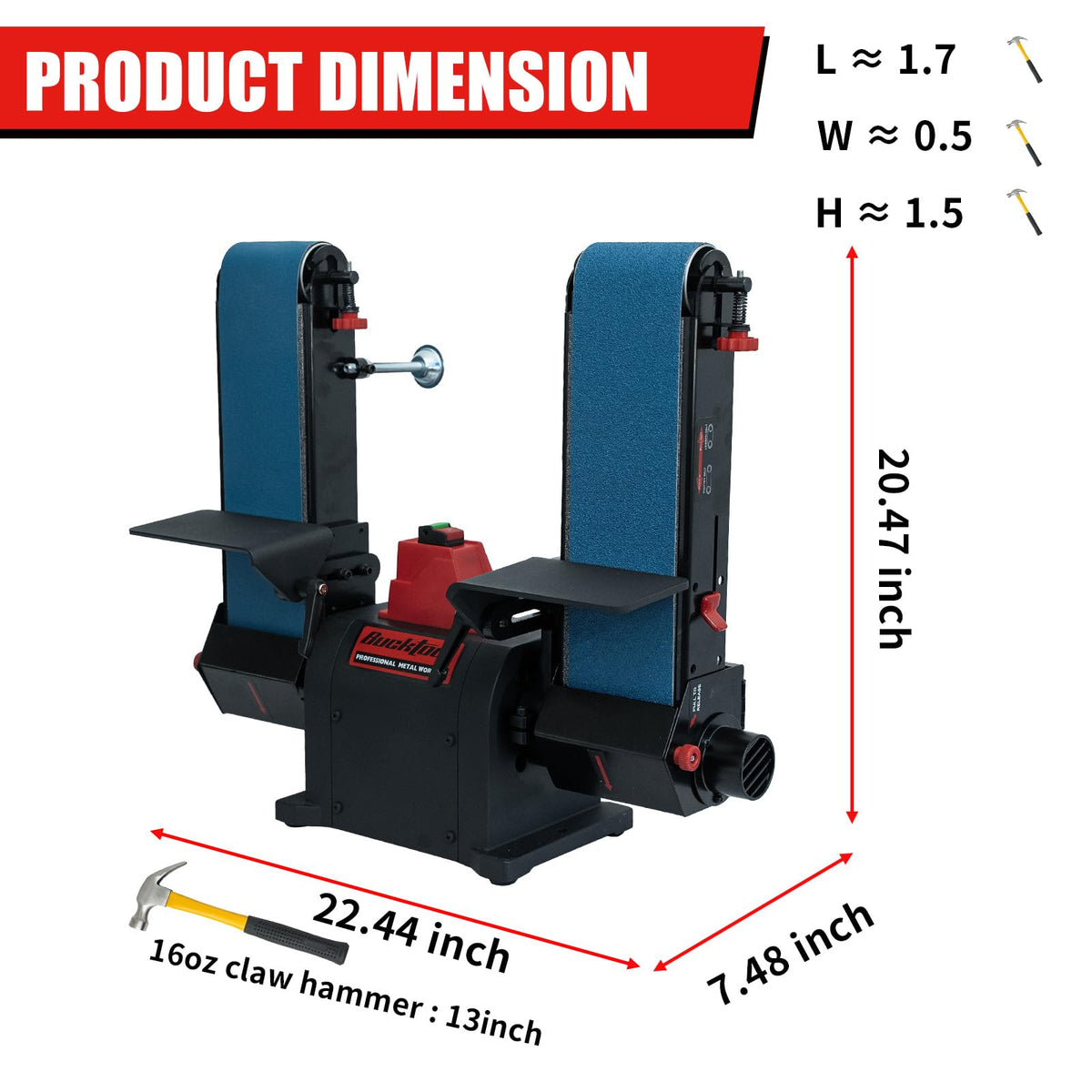4x36" Belt Sander W93638