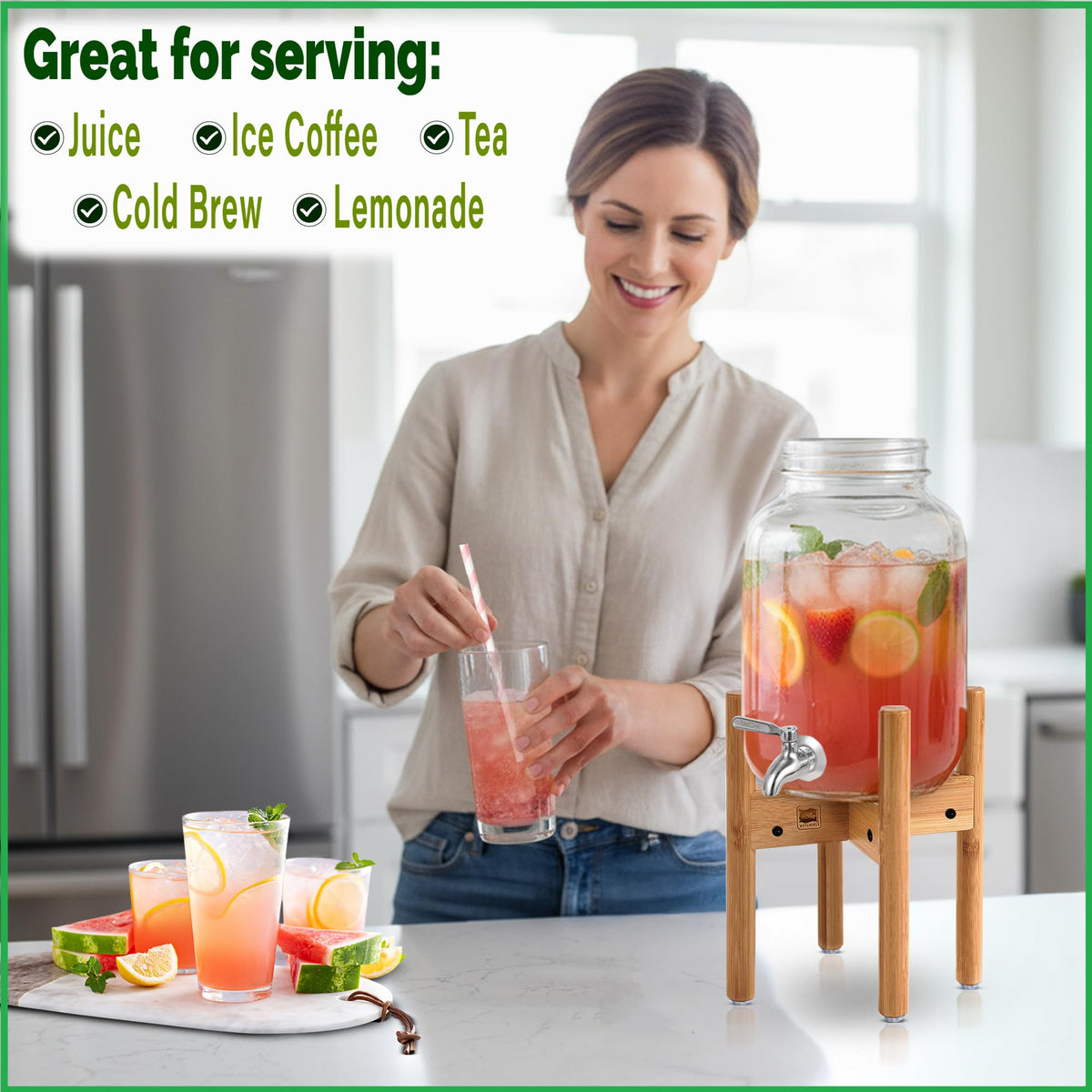 Drink Dispenser Stand G585