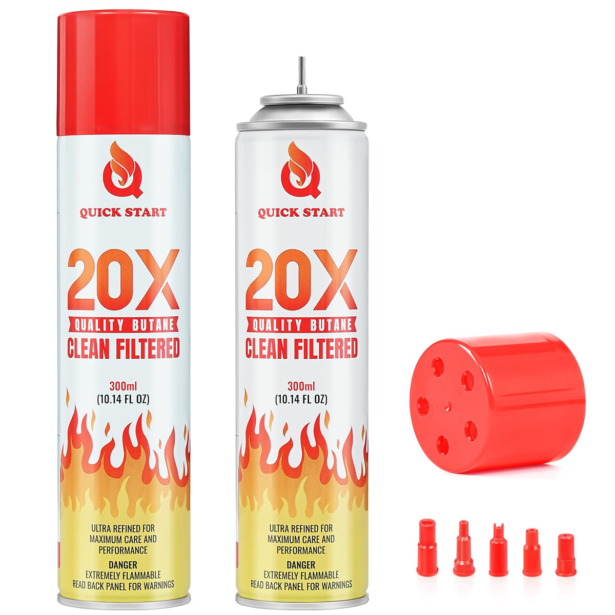 12 Pack Universal Butane Fuel Refill K393969